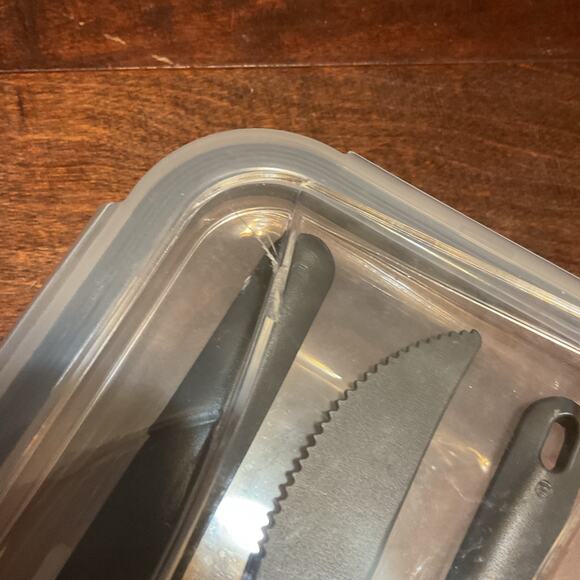 Glass Meal Prep Containers w/ 3 pc Utensils - 4 Ct - Picture 6 of 6